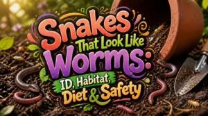 snakes that look like worms snakes that look like worms
