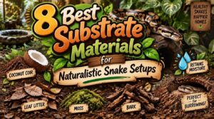 substrate materials for naturalistic setups