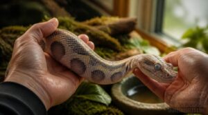 support your snake gently support your snake gently