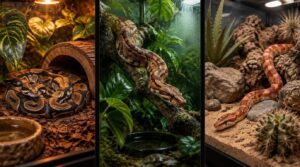 tailoring the habitat to your snake species tailoring the habitat to your snake species
