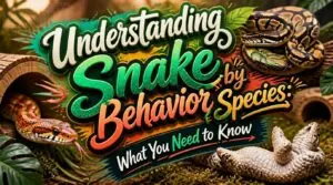 understanding snake behavior by species