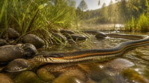 western ribbon snake (t. proximus) western ribbon snake (t. proximus)