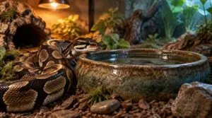 what makes a snake water bowl safe and stable what makes a snake water bowl safe and stable