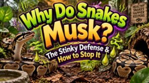 why do snakes musk why do snakes musk