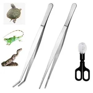 15 Inch Reptile Feeding Tongs B08G4SRBYK