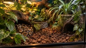 add cover with live or artificial plants add cover with live or artificial plants