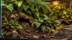 add live or artificial plant cover add live or artificial plant cover