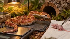baby snake feeding problems: monitor growth and adjust meals baby snake feeding problems: monitor growth and adjust meals