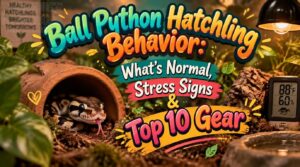 ball python hatchling behavior