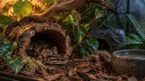 ball python hides and enrichment setup ball python hides and enrichment setup