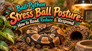 ball python stress ball posture ball python stress ball posture