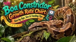 boa constrictor growth rate chart