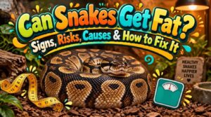 can snakes get fat can snakes get fat