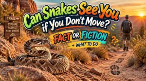 can snakes see you if you dont move fact or fiction can snakes see you if you dont move fact or fiction