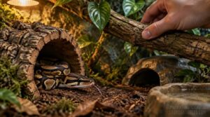 check decor safety and your snake’s response check decor safety and your snake’s response