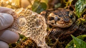 checking shed skin and eye appearance checking shed skin and eye appearance