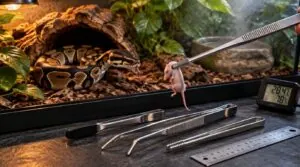 choose feeding tongs for frozen-thawed prey choose feeding tongs for frozen-thawed prey