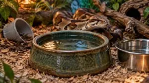 choose safe, stable snake water bowl materials choose safe, stable snake water bowl materials