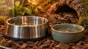 choose safe, stable snake water dish materials choose safe, stable snake water dish materials