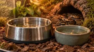 choose safe, stable snake water dish materials choose safe, stable snake water dish materials