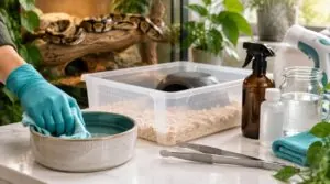 choose snake-safe cleaners and avoid harmful chemicals choose snake-safe cleaners and avoid harmful chemicals