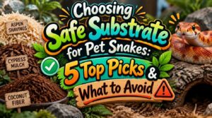 choosing safe substrate for pet snakes choosing safe substrate for pet snakes