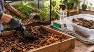 clean and replace boa constrictor substrate clean and replace boa constrictor substrate