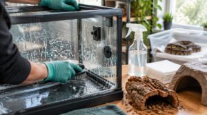 clean enclosures and equipment thoroughly clean enclosures and equipment thoroughly