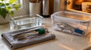 cleaning and storing tongs in apartments cleaning and storing tongs in apartments