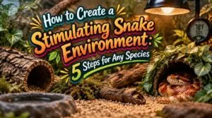 creating a stimulating snake environment creating a stimulating snake environment