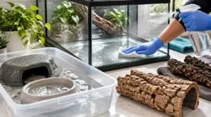 disinfecting enclosures, hides, and water bowls disinfecting enclosures, hides, and water bowls