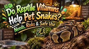 do reptile vitamins help pet snakes
