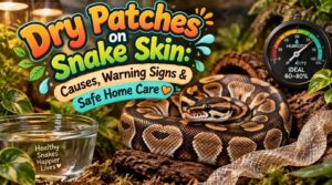 dry patches on snake skin dry patches on snake skin