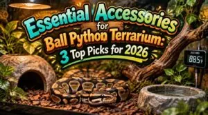 essential accessories for ball python terrarium