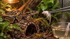 feeding schedules and frozen-thawed prey feeding schedules and frozen-thawed prey