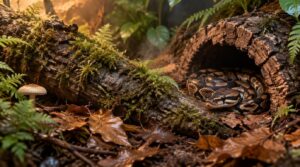 forest floor with logs and leaves forest floor with logs and leaves