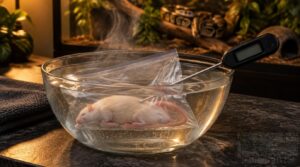 fully thawed versus warm enough for feeding fully thawed versus warm enough for feeding