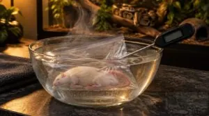 fully thawed versus warm enough for feeding fully thawed versus warm enough for feeding
