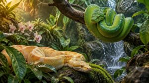 green tree pythons and boa constrictors: colorful choices for experienced keepers green tree pythons and boa constrictors: colorful choices for experienced keepers