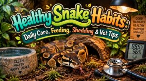 healthy snake habits