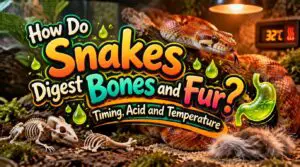 how do snakes digest bones and fur how do snakes digest bones and fur