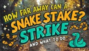 how far away can a snake strike how far away can a snake strike