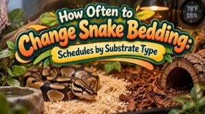 how often to change snake bedding how often to change snake bedding