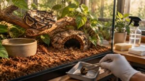 how often to clean a snake enclosure how often to clean a snake enclosure