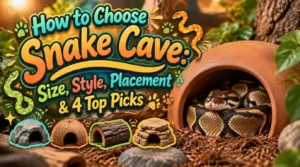 how to choose a snake cave how to choose a snake cave