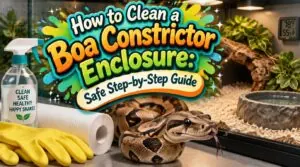 how to clean a boa constrictor enclosure how to clean a boa constrictor enclosure