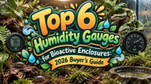 humidity gauges for bioactive enclosures