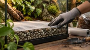 install a drainage layer install a drainage layer
