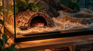 install the heat pad beneath the warm hide install the heat pad beneath the warm hide