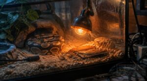 installing snake habitat heating equipment unsafely installing snake habitat heating equipment unsafely